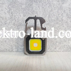 Аккумуляторный мини фонарик LED W5138 с Type-C 7 режимов, отвертки, карабин